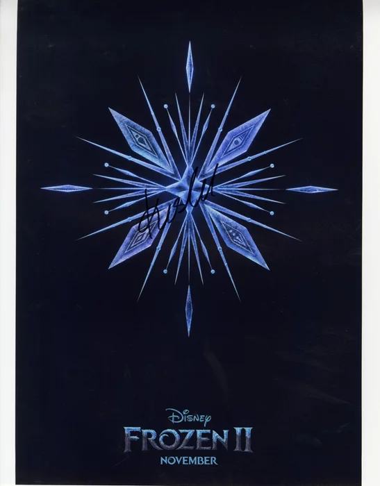 Kristen Bell autograph