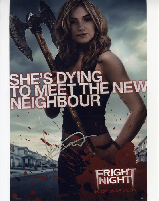 Imogen Poots autograph
