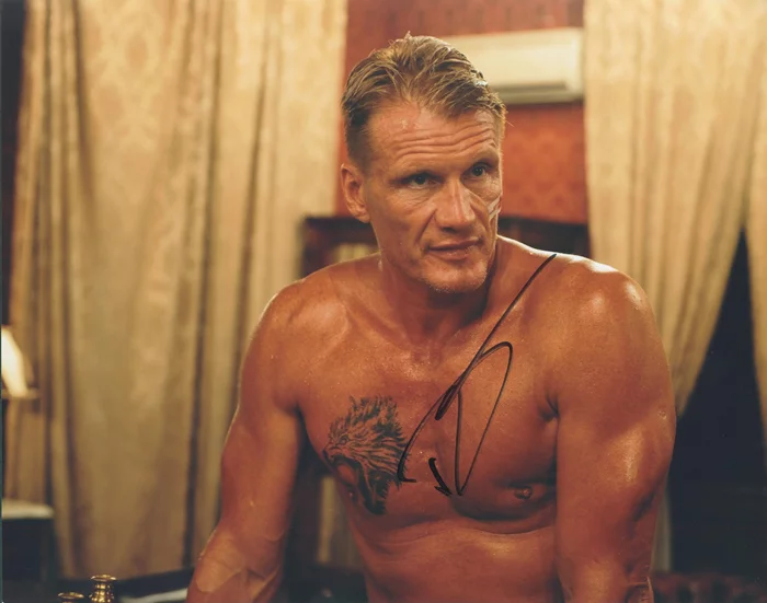 Dolph Lundgren autograph