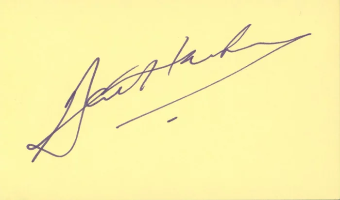 Gene Hackman autograph