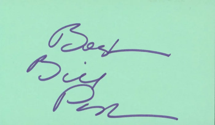 Bill Paxton autograph