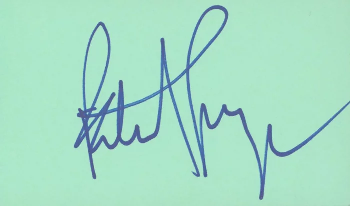 Patrick Swayze autograph