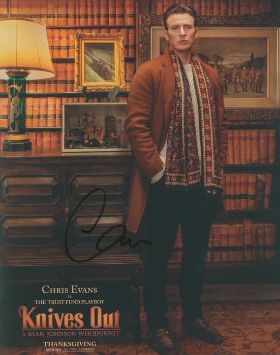 Chris Evans autograph
