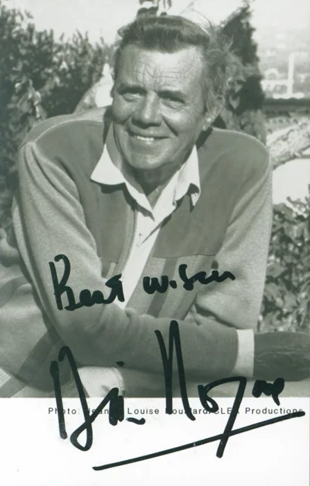 Dirk Bogarde autograph
