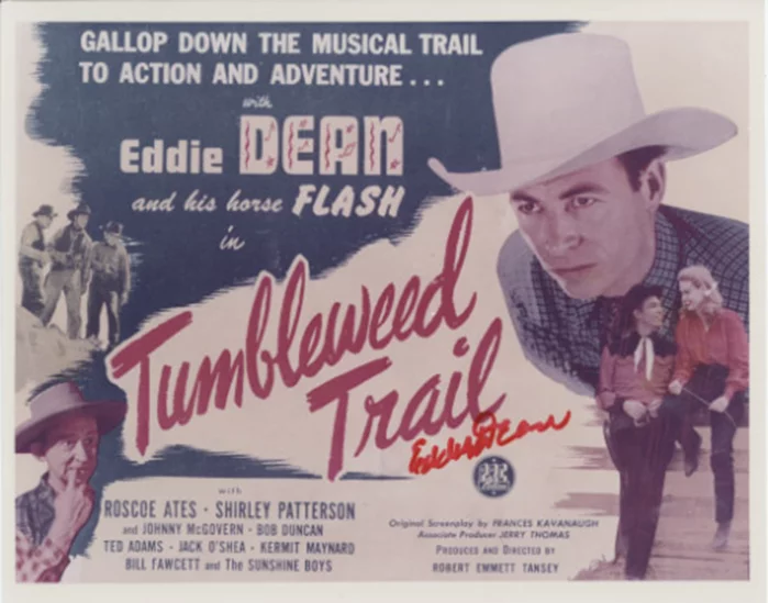 Eddie Dean autograph