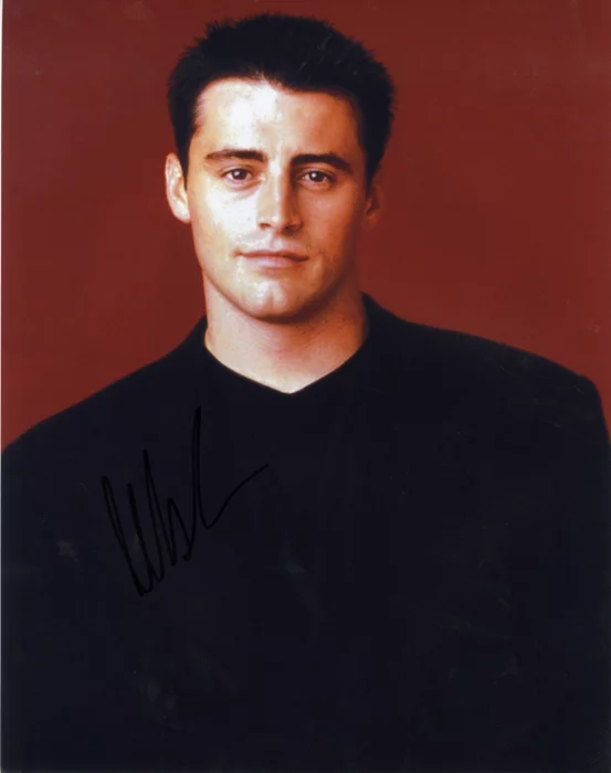 Matt LeBlanc autograph