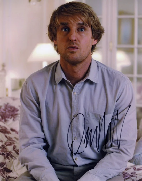 Owen Wilson autograph