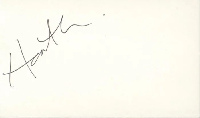 Heath Ledger autograph