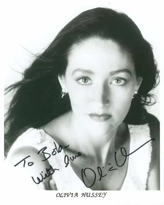 Olivia Hussey autograph