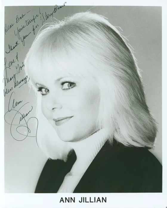 Ann Jillian autograph