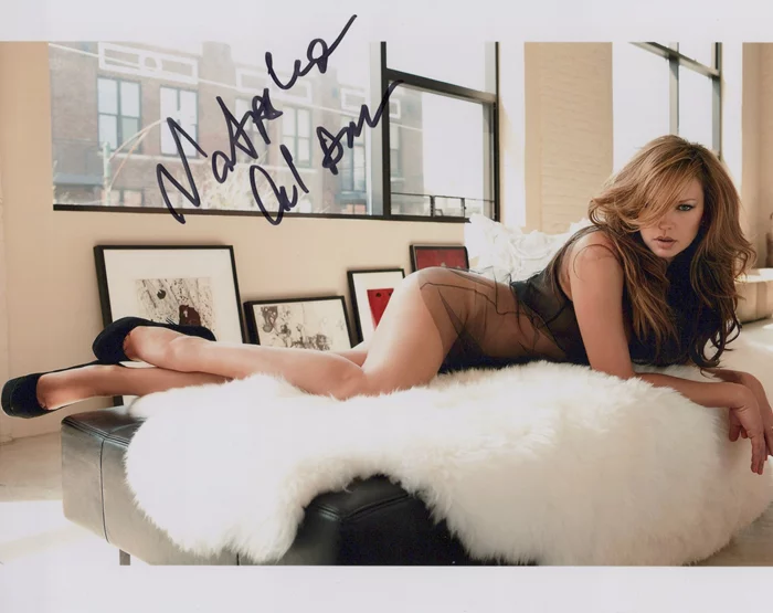 Natasha Alam autograph