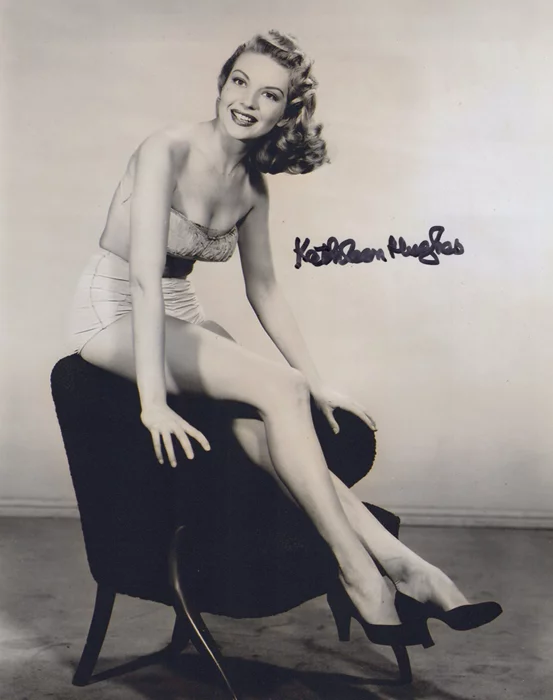 Kathleen Hughes autograph