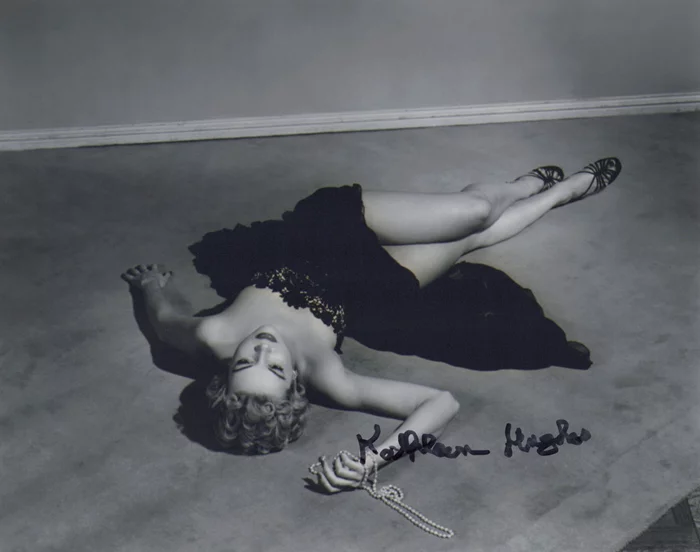 Kathleen Hughes autograph