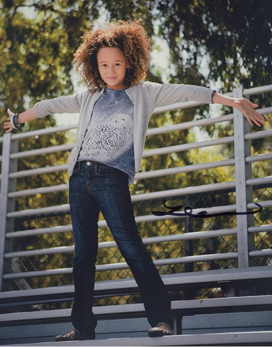 Talia Jackson autograph