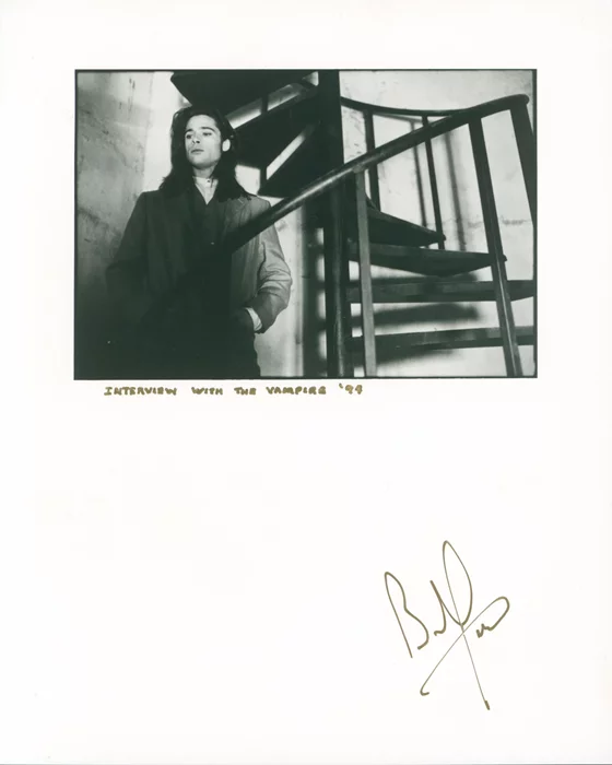 Brad Pitt autograph