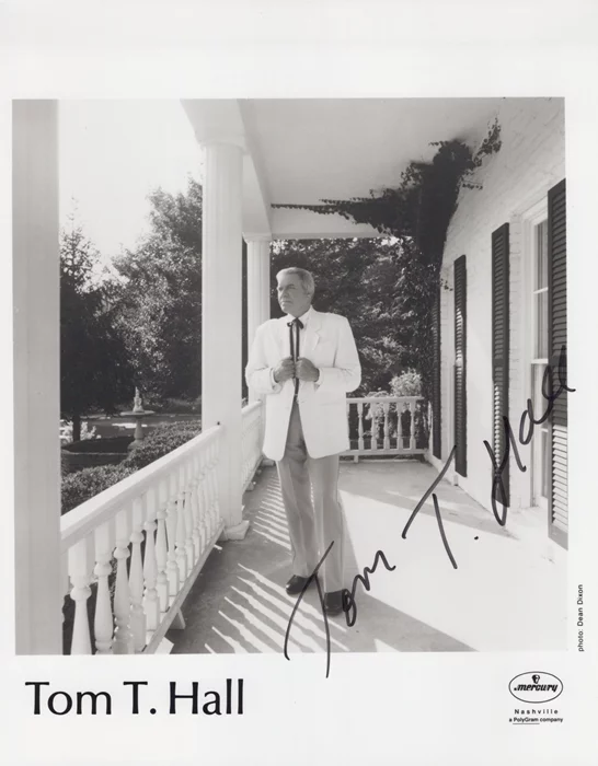 Tom T. Hall autograph