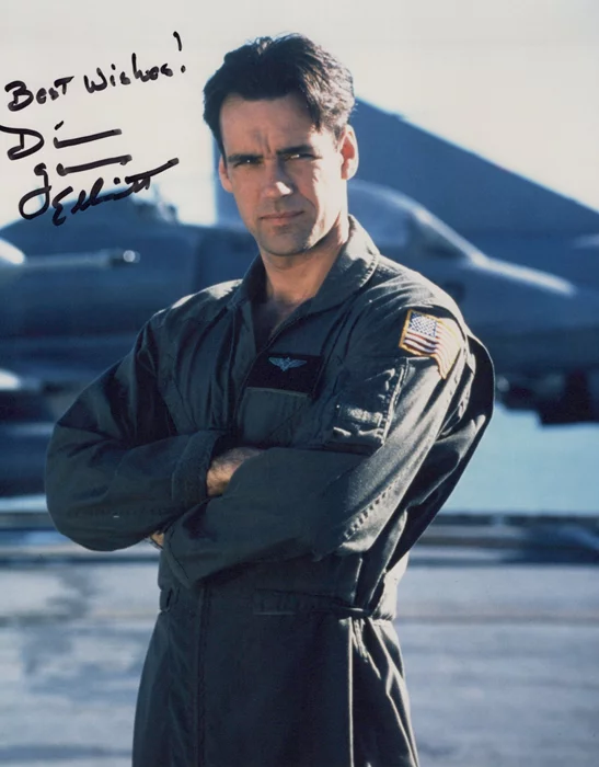 David James Elliott autograph