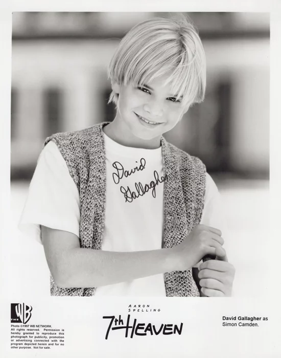 David Gallagher autograph