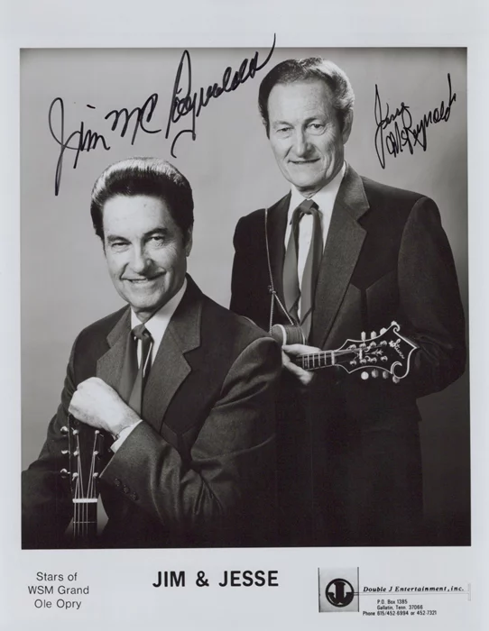 Jim & Jesse autograph