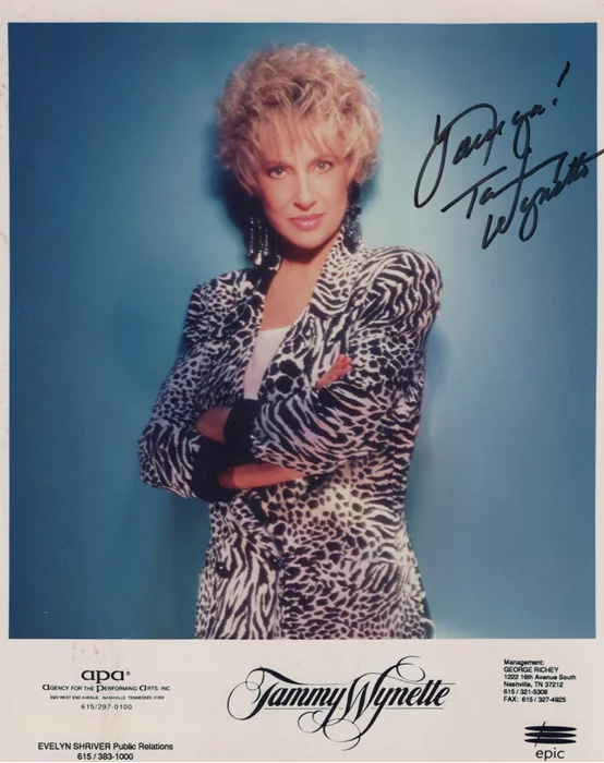 Tammy Wynette autograph