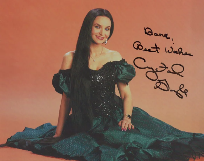 Crystal Gayle autograph