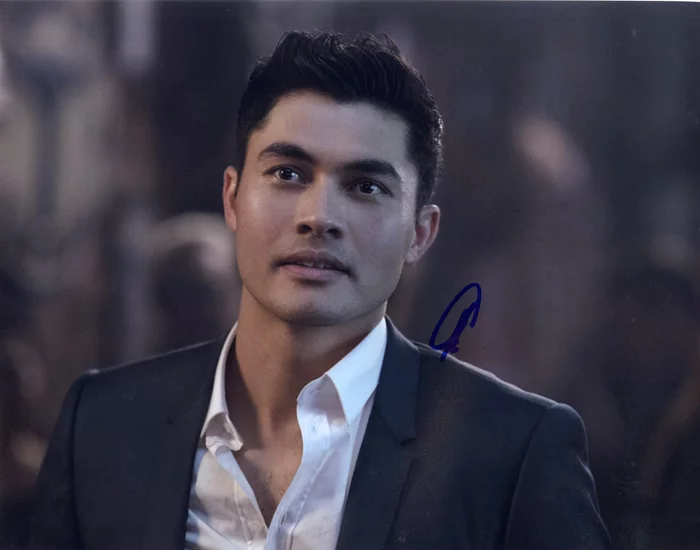 Henry Golding autograph
