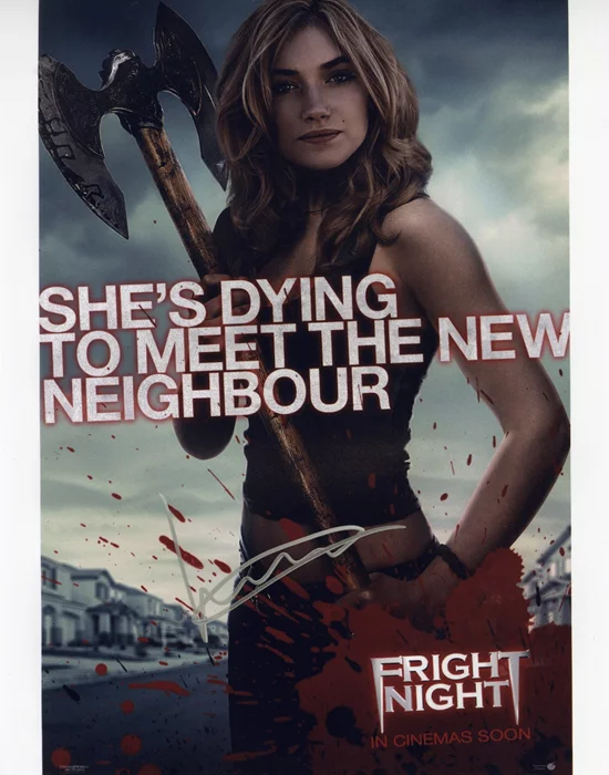 Imogen Poots autograph