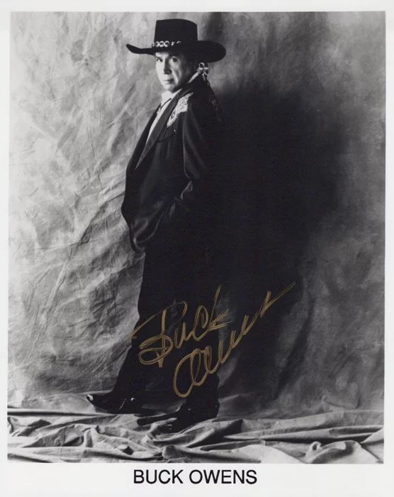 Buck Owens autograph