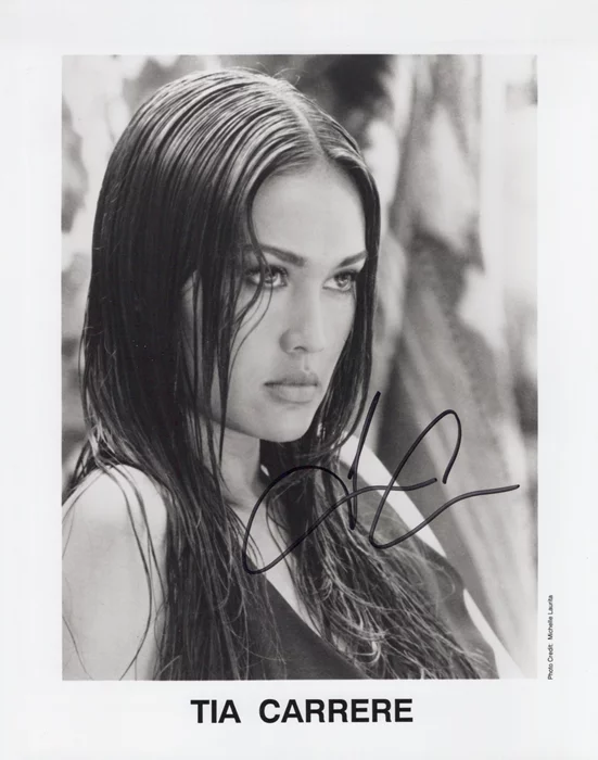 Tia Carrere autograph