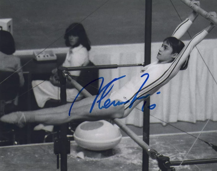 Nadia Comaneci autograph
