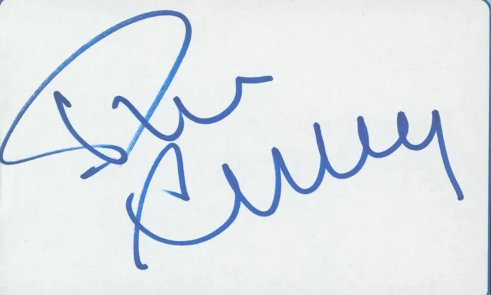 Tim Conway autograph