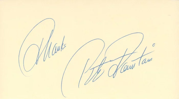 Pete Fountain autograph
