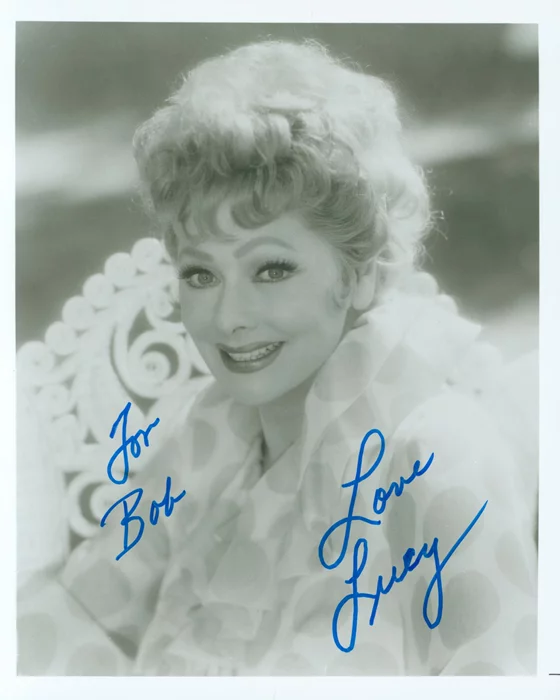 Lucille Ball autograph