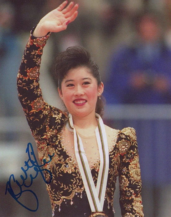 Kristi Yamaguchi autograph
