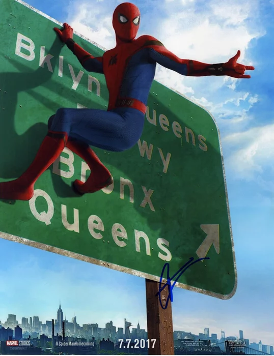 Tom Holland autograph