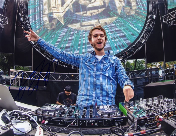Zedd autograph