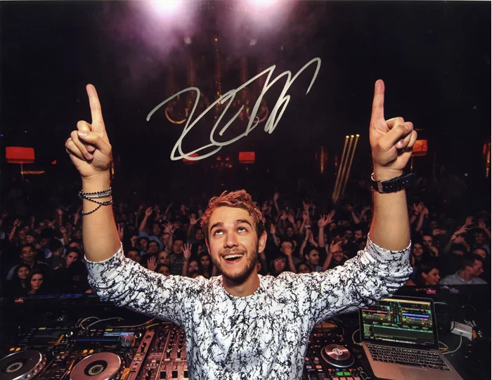Zedd autograph