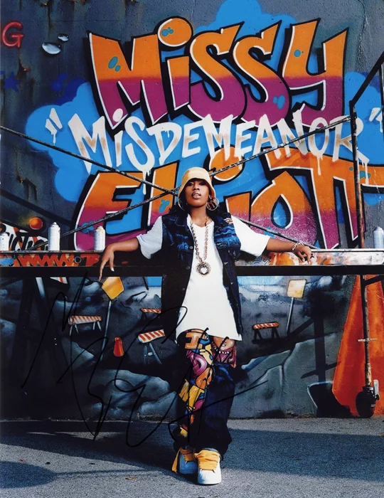 Missy Elliott autograph