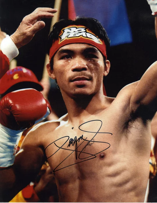 Manny Pacquiao autograph