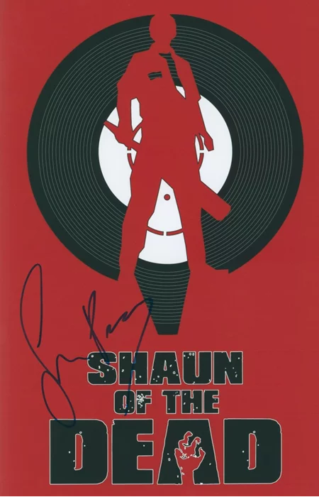 Simon Pegg autograph