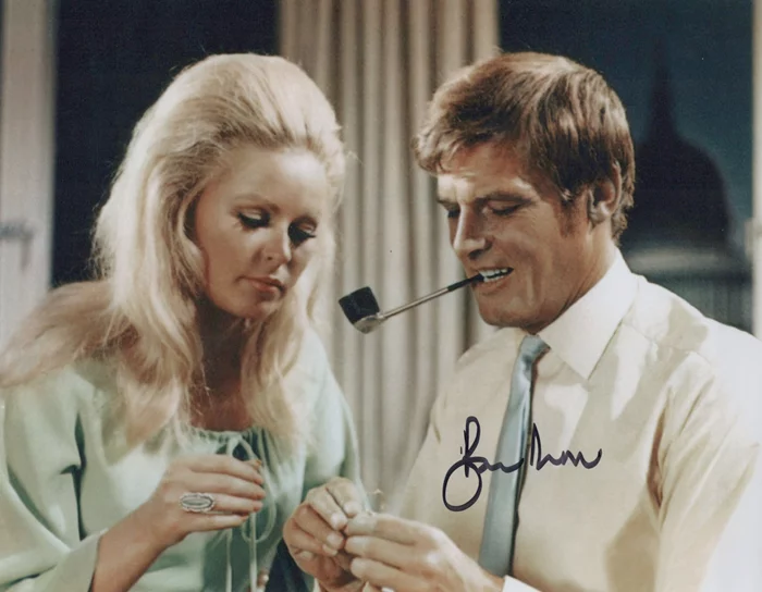 Roger Moore autograph
