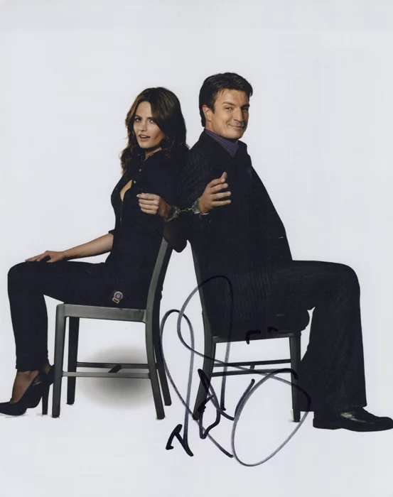 Nathan Fillion autograph