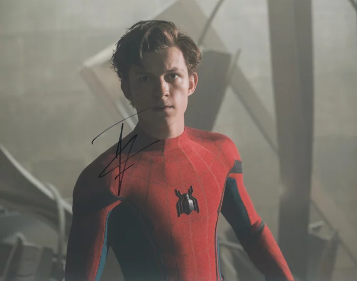 Tom Holland autograph