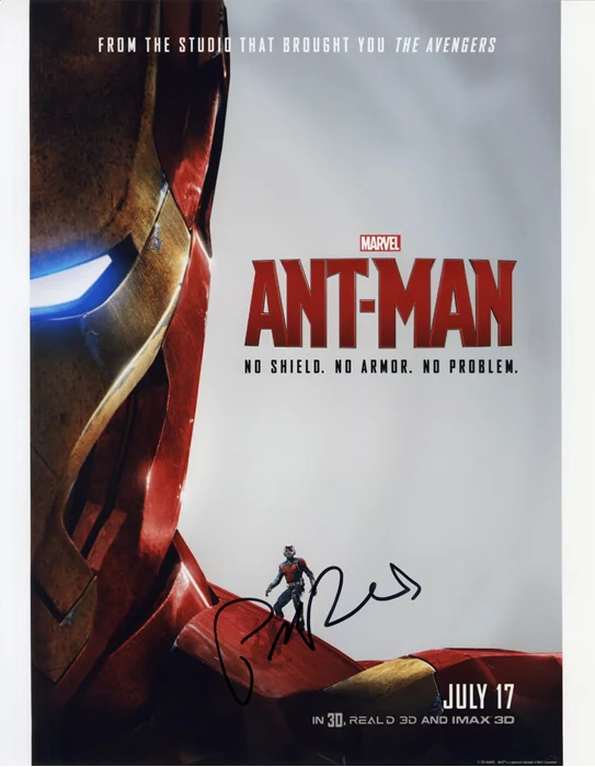 Paul Rudd autograph