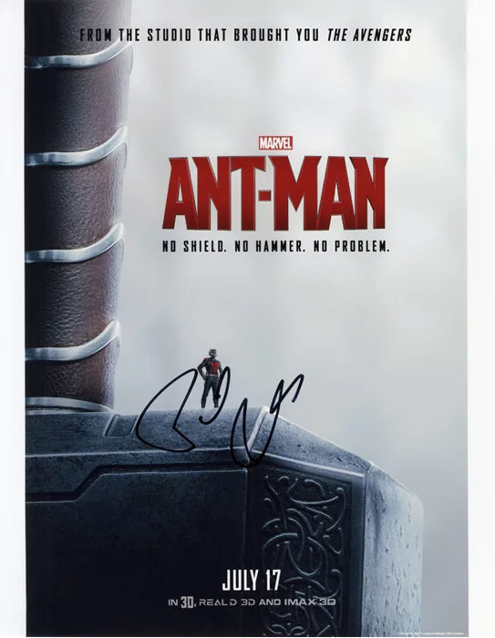 Paul Rudd autograph