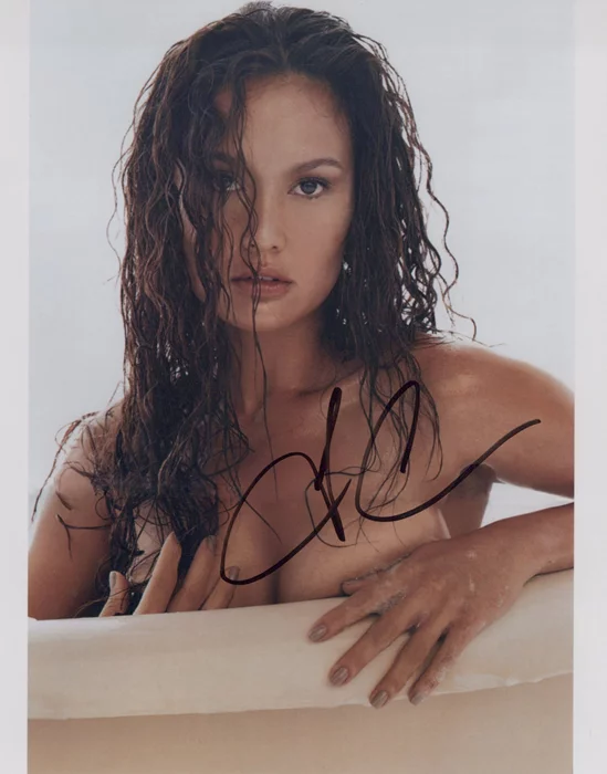 Tia Carrere autograph