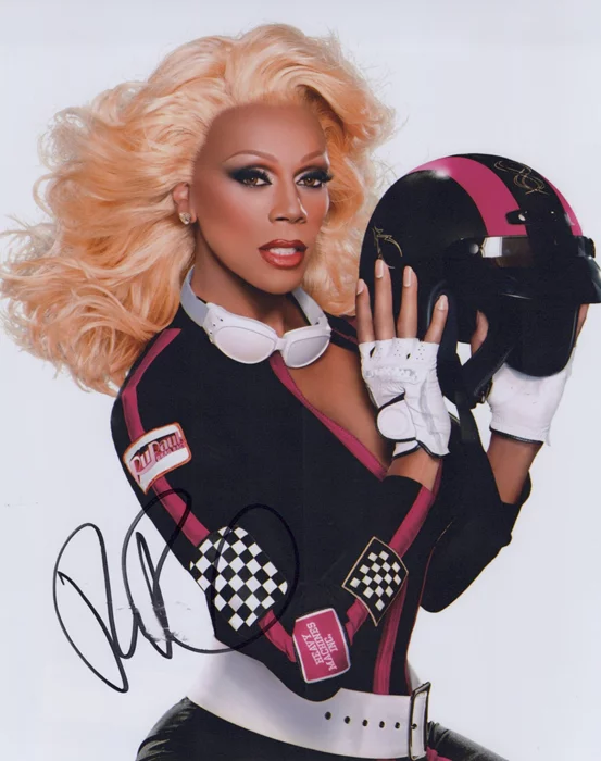 RuPaul autograph