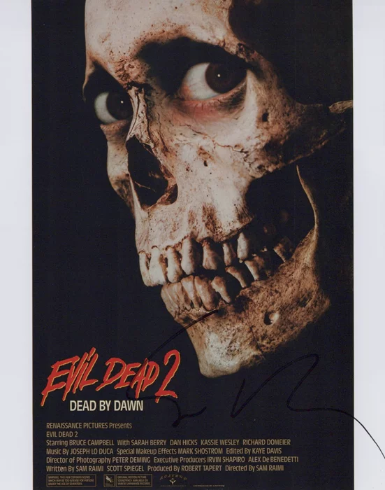 Sam Raimi autograph