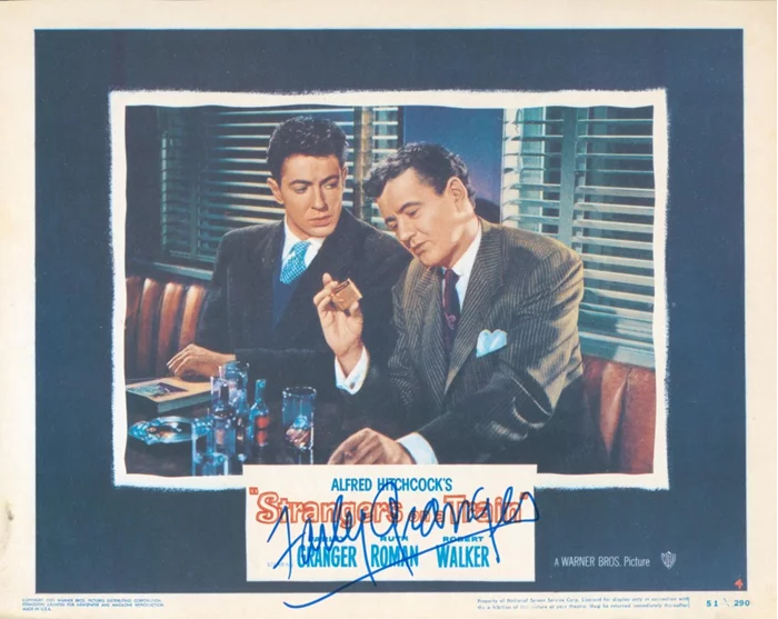 Farley Granger autograph