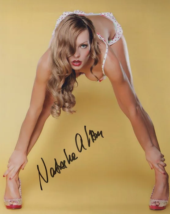 Natasha Alam autograph